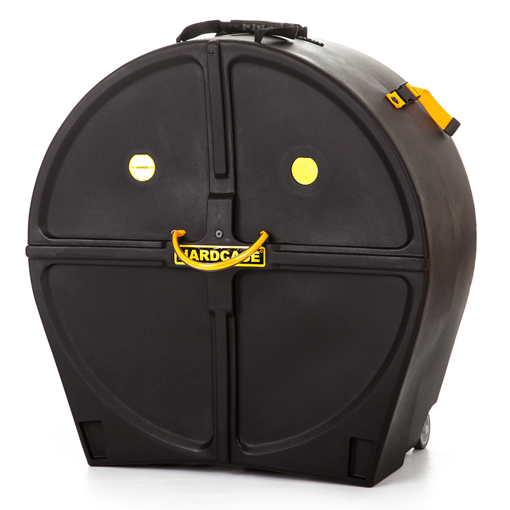 Hardcase Nottingham UK HNMB28 Bass Drum Case Hardcase Marching Cases Drum and Guitar